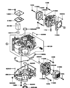 Part Location Diagram of KM-92049-7015 MTD Seal-Oil,Sd 35x62x8 L Hs